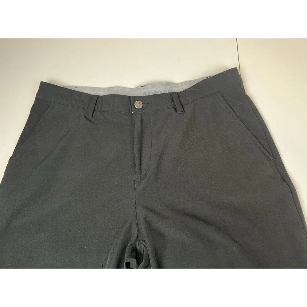 Adidas Shorts Men's Size 34 Golf Black Performance Stretch 11